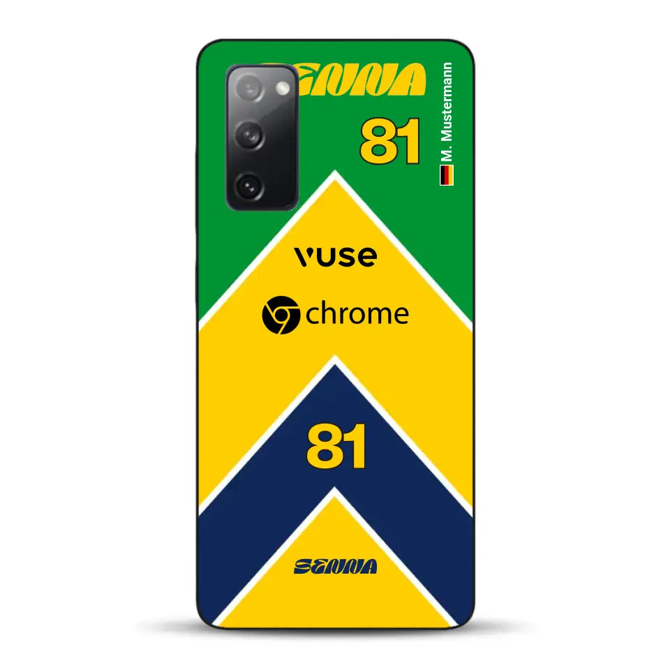 McL F1 Senna Monaco 2024 Livery - Personnalisé coque pour Samsung