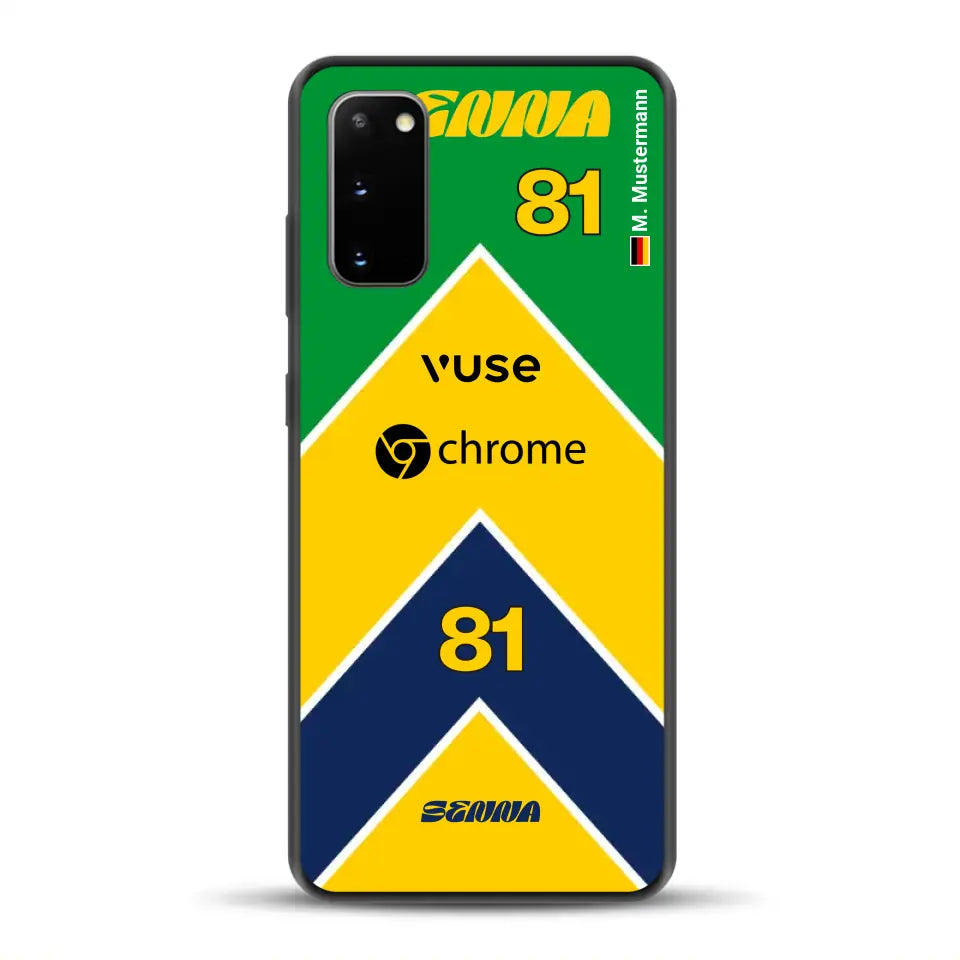 McL F1 Senna Monaco 2024 Livery - Individuelle Handyhülle für Samsung