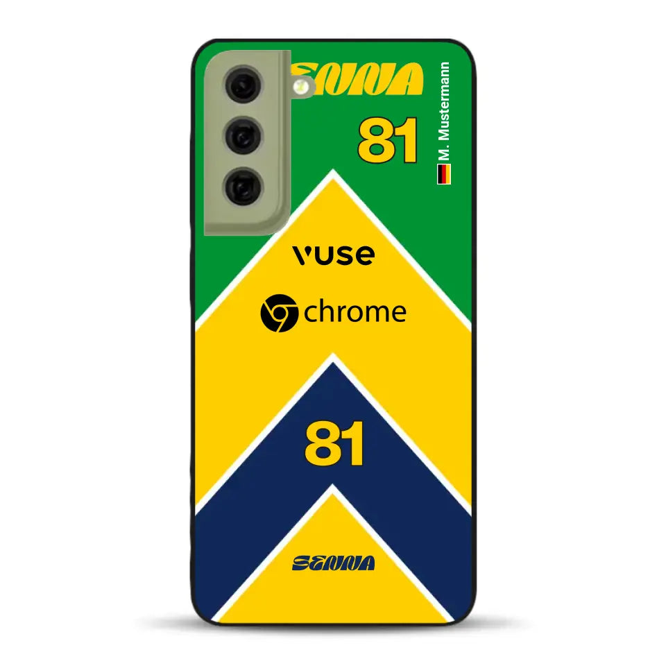 McL F1 Senna Monaco 2024 Livery - Individuelle Handyhülle für Samsung