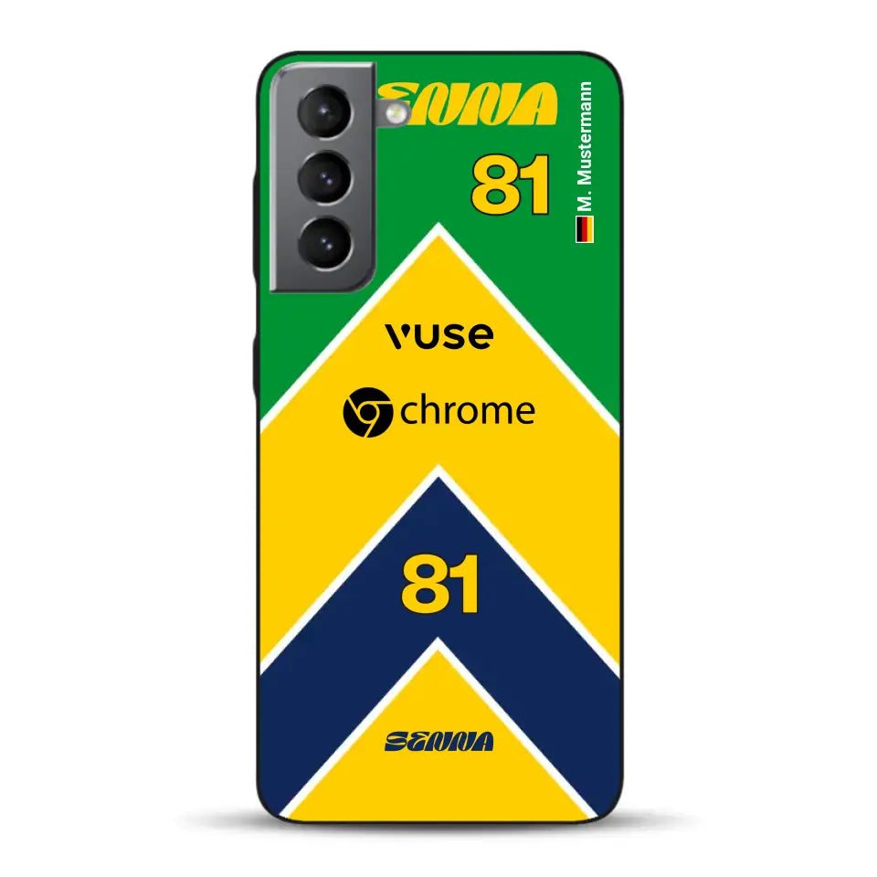 McL F1 Senna Monaco 2024 Livery - Individuelle Handyhülle für Samsung