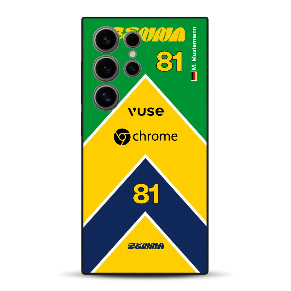 McL F1 Senna Monaco 2024 Livery - Personnalisé coque pour Samsung