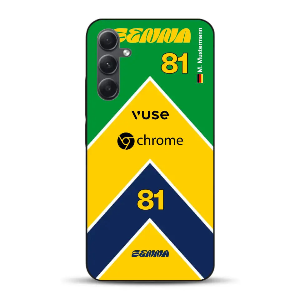 McL F1 Senna Monaco 2024 Livery - Individuelle Handyhülle für Samsung