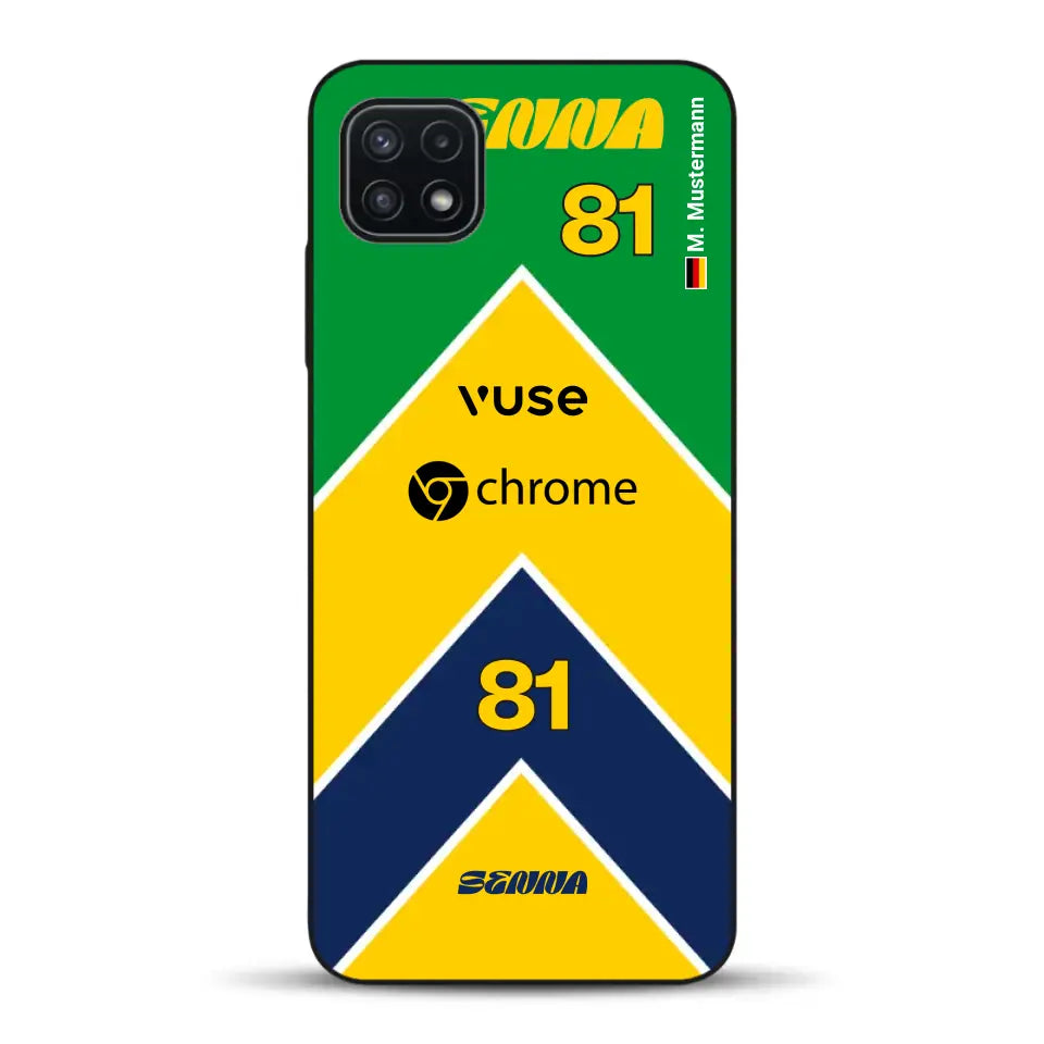 McL F1 Senna Monaco 2024 Livery - Individuelle Handyhülle für Samsung