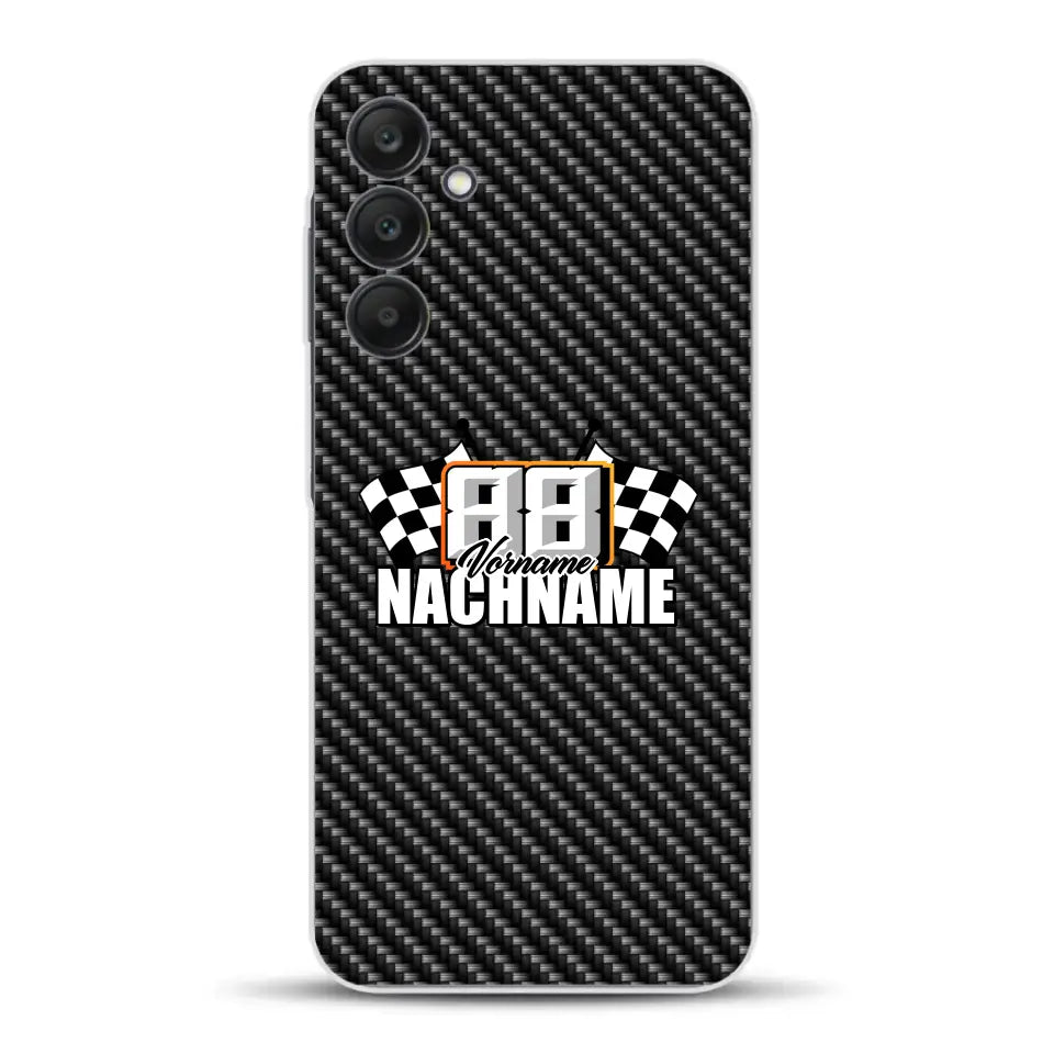 Carbon style #1 - Custom phone case for Samsung