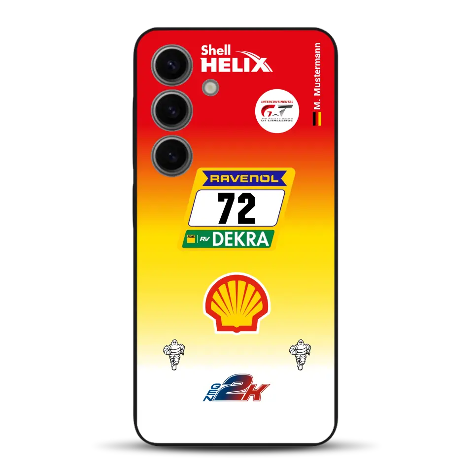 RMG M4 GT3 #72 24h Nürburgring 2024 Livery - Custodia per cellulare personalizzata per Samsung