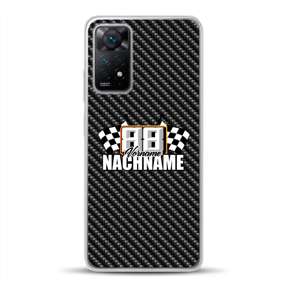 Carbon style #1 - Custom phone case for Xiaomi