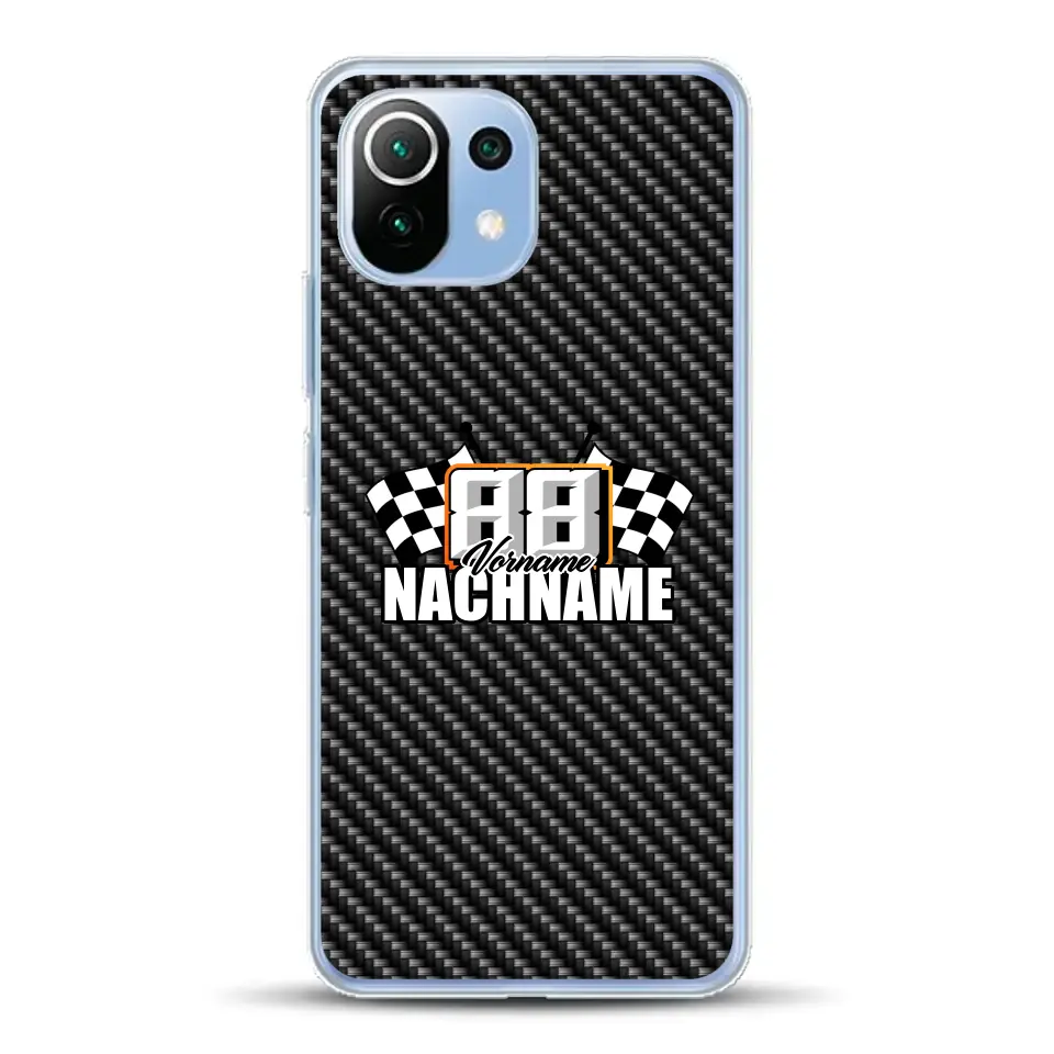 Carbon style #1 - Custom phone case for Xiaomi