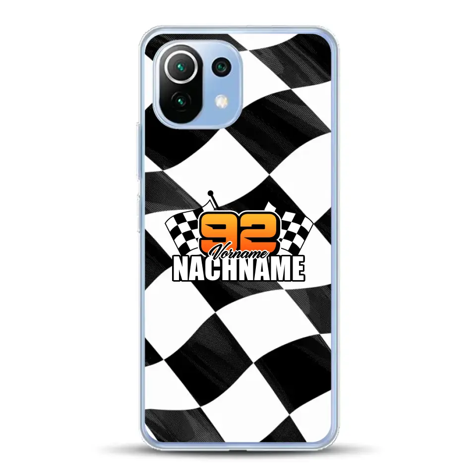 Checkered #1 - Custodia per cellulare personalizzata per Xiaomi