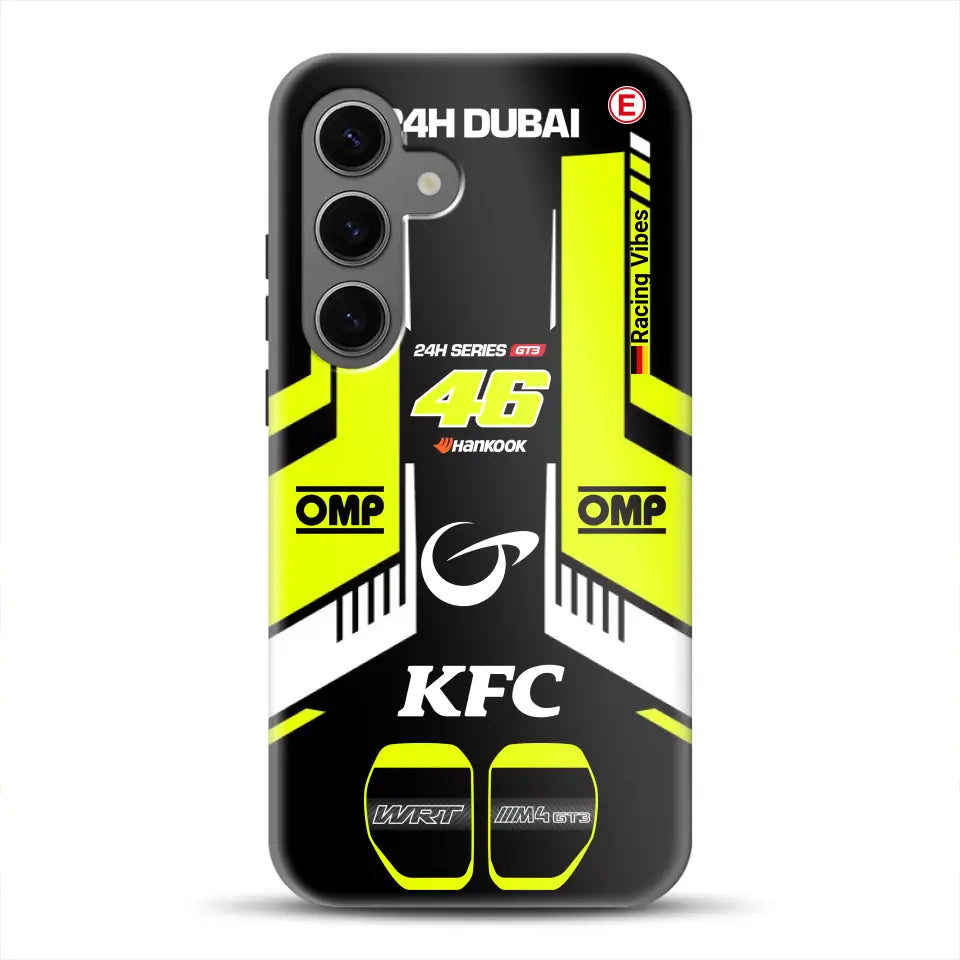 M4 GT3 #46 24h Dubai 2023 Rossi Livery – Personnalisé Premium Case pour Samsung