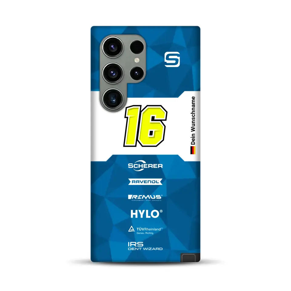 Scherer Sport PHX #16 Sieger 24h Nürburgring 2024 Livery - Individuelle Premium Hülle für Samsung