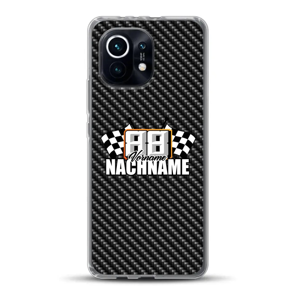 Carbon style #1 - Custom phone case for Xiaomi