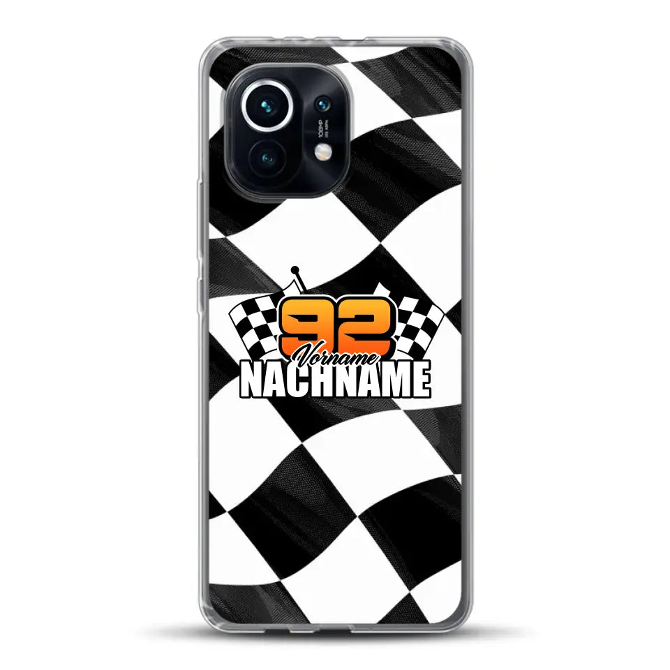 Checkered #1 - Custodia per cellulare personalizzata per Xiaomi