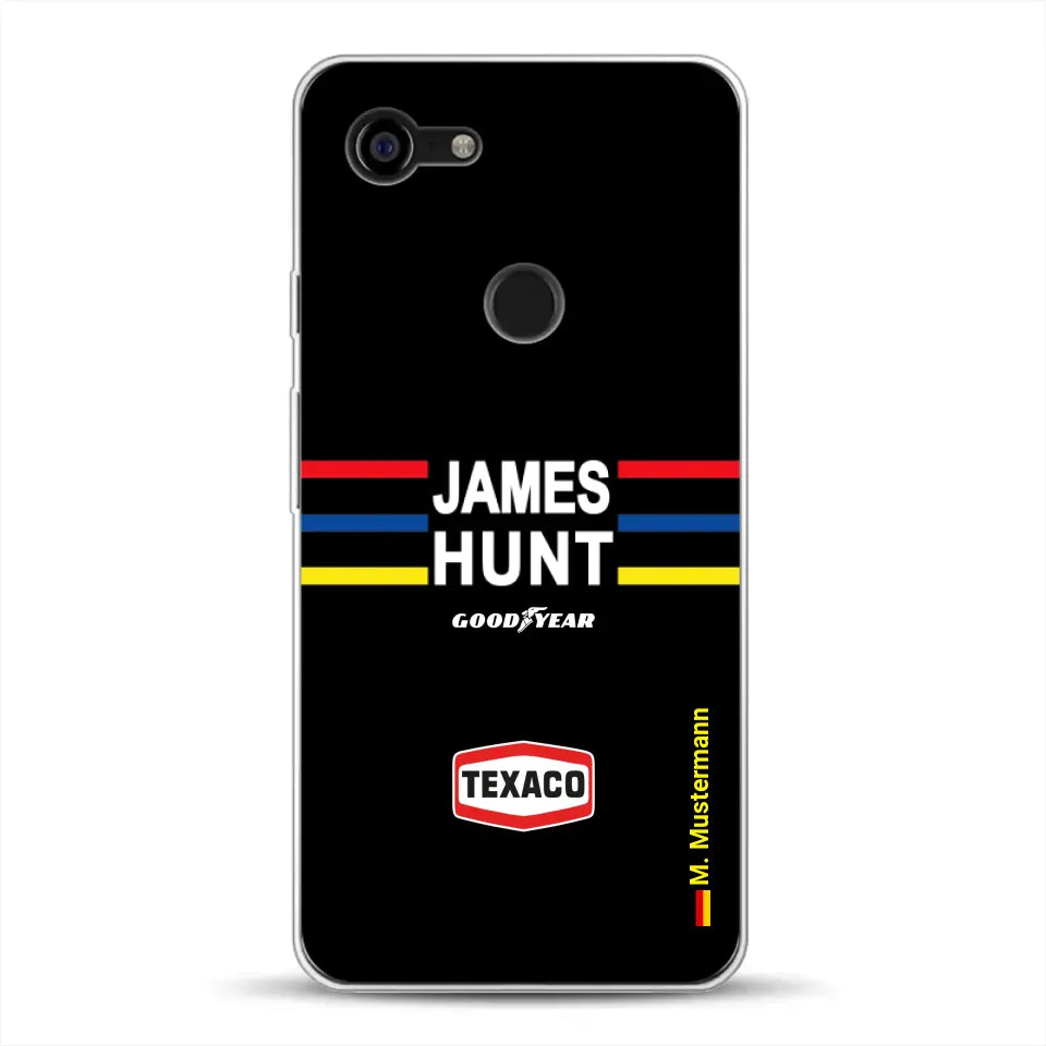 James Hunt Helm Livery - Personnalisé coque pour Google