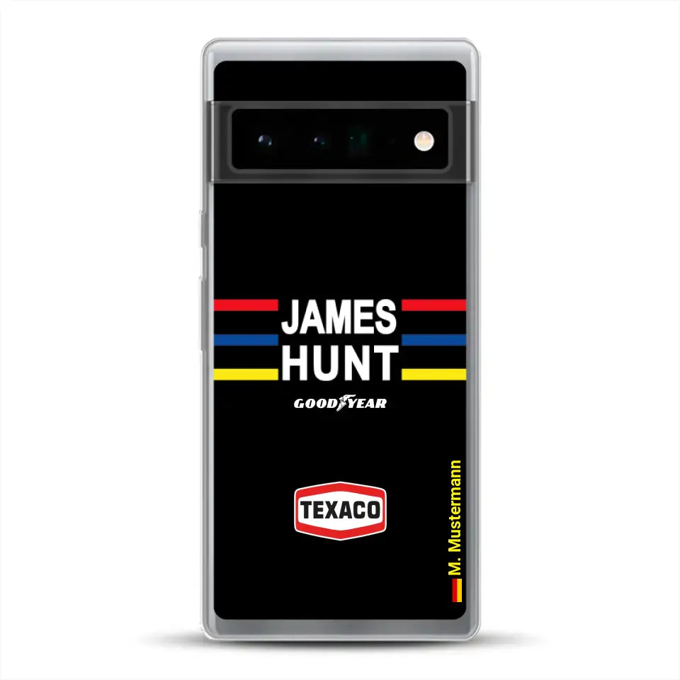 James Hunt Helm Livery - Personnalisé coque pour Google