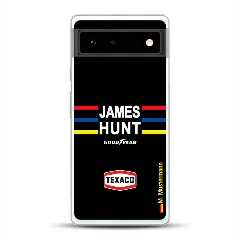 James Hunt Helm Livery - Individuelle Handyhülle für Google