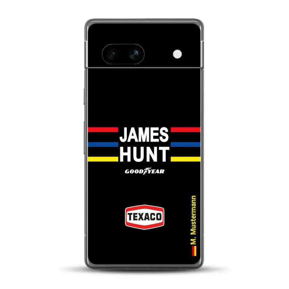 James Hunt Helm Livery - Personnalisé coque pour Google