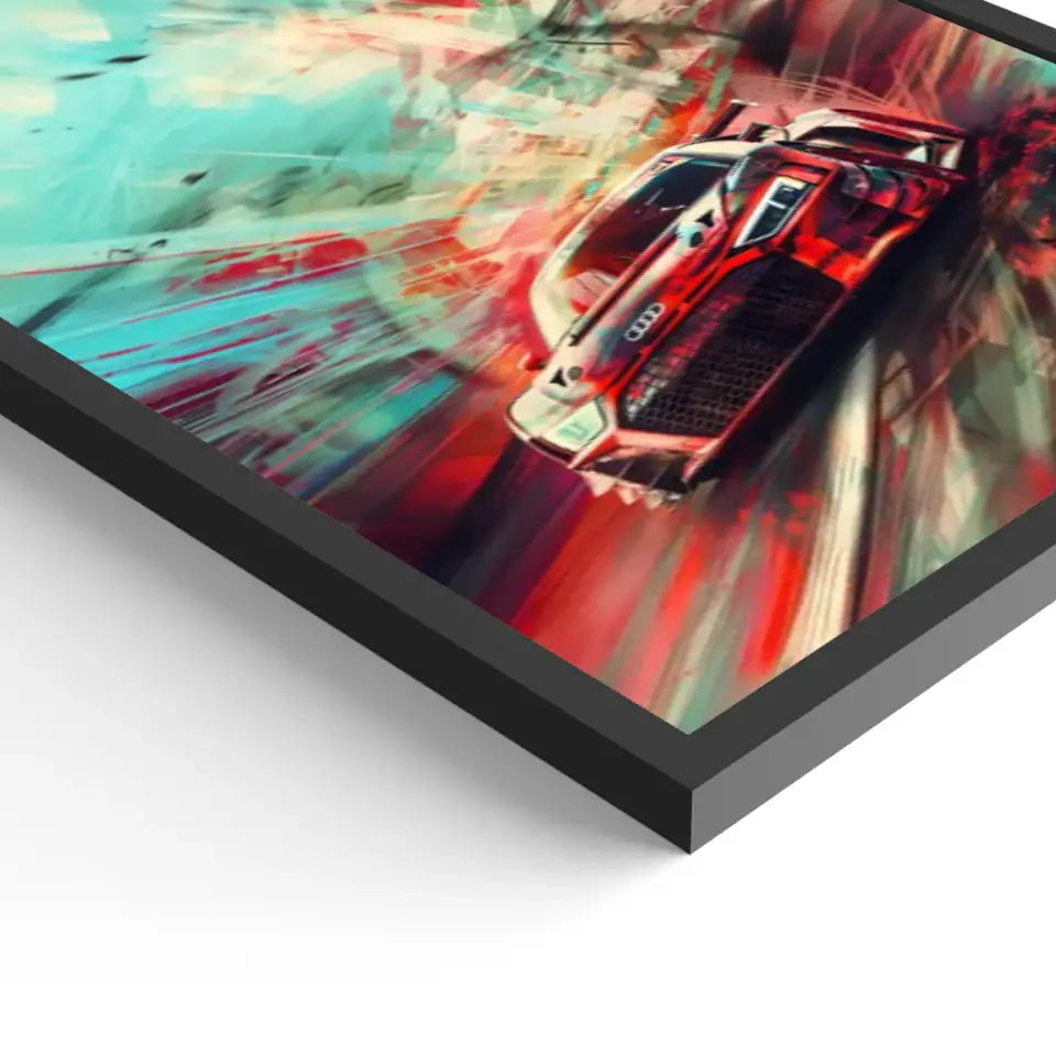 R8 GT3 Artwork #1 - Personnalisé affiche murale