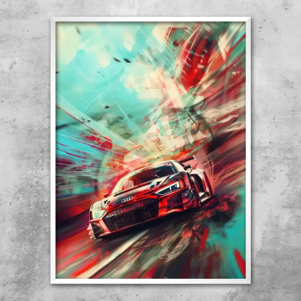 R8 GT3 Artwork #1 - Quadro personalizzato