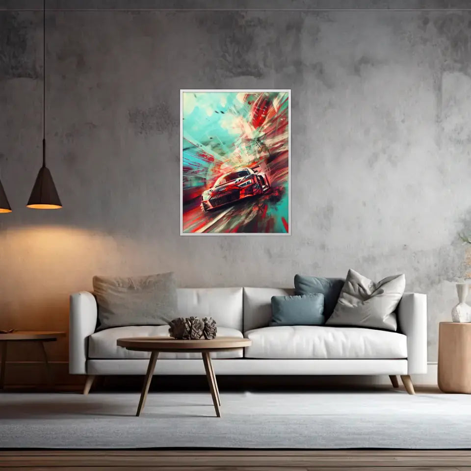 R8 GT3 Artwork #1 - Custom wall art