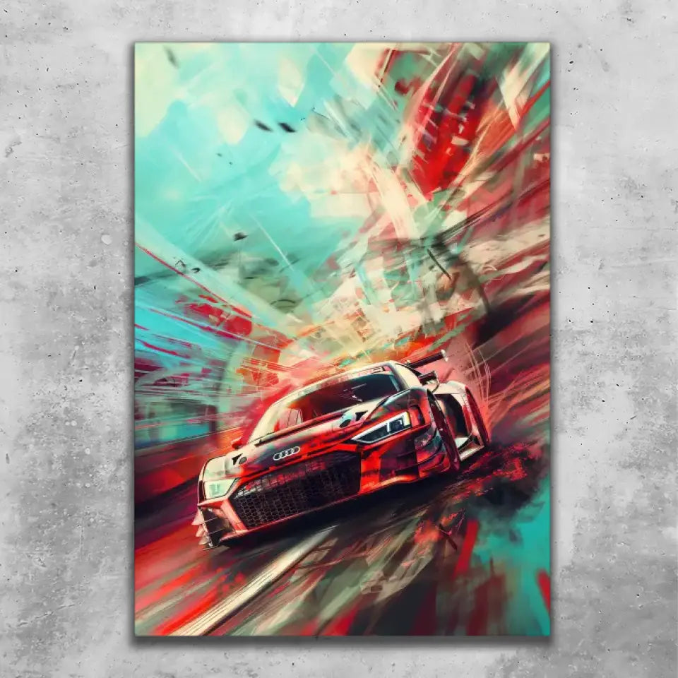R8 GT3 Artwork #1 - Custom wall art