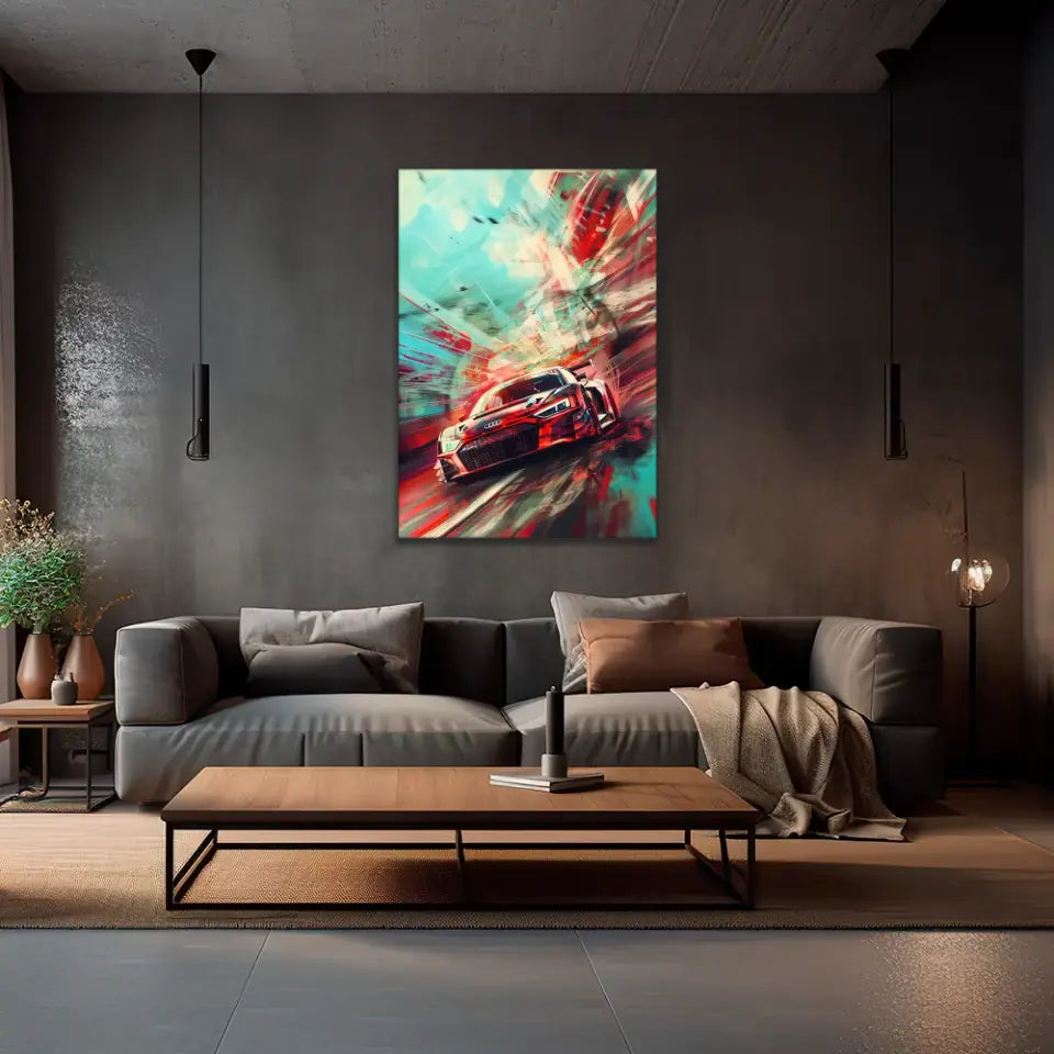 R8 GT3 Artwork #1 - Quadro personalizzato