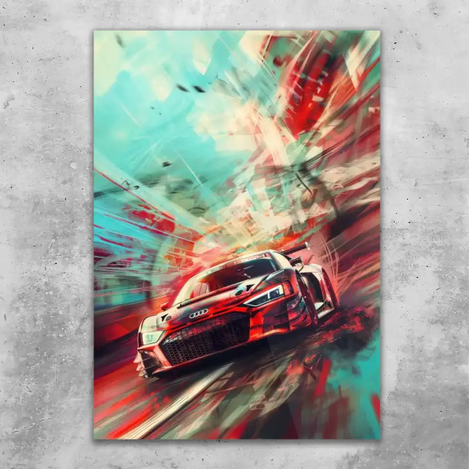 R8 GT3 Artwork #1 - Custom wall art