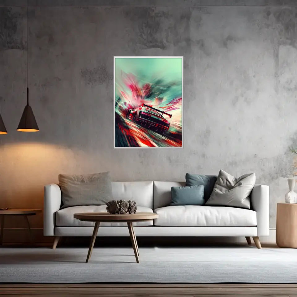 R8 GT3 Artwork #2 - Custom wall art