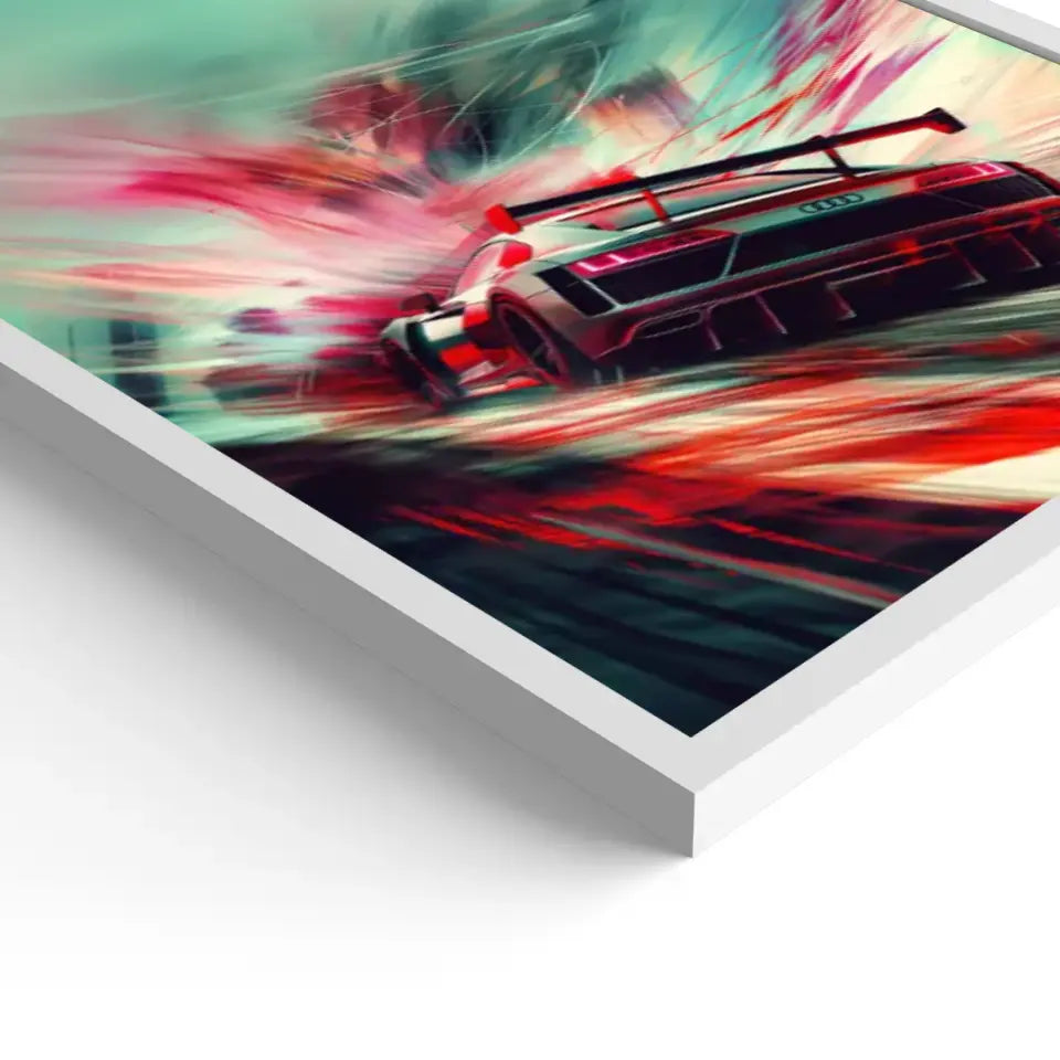 R8 GT3 Artwork #2 - Custom wall art