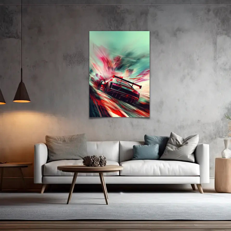 R8 GT3 Artwork #2 - Custom wall art