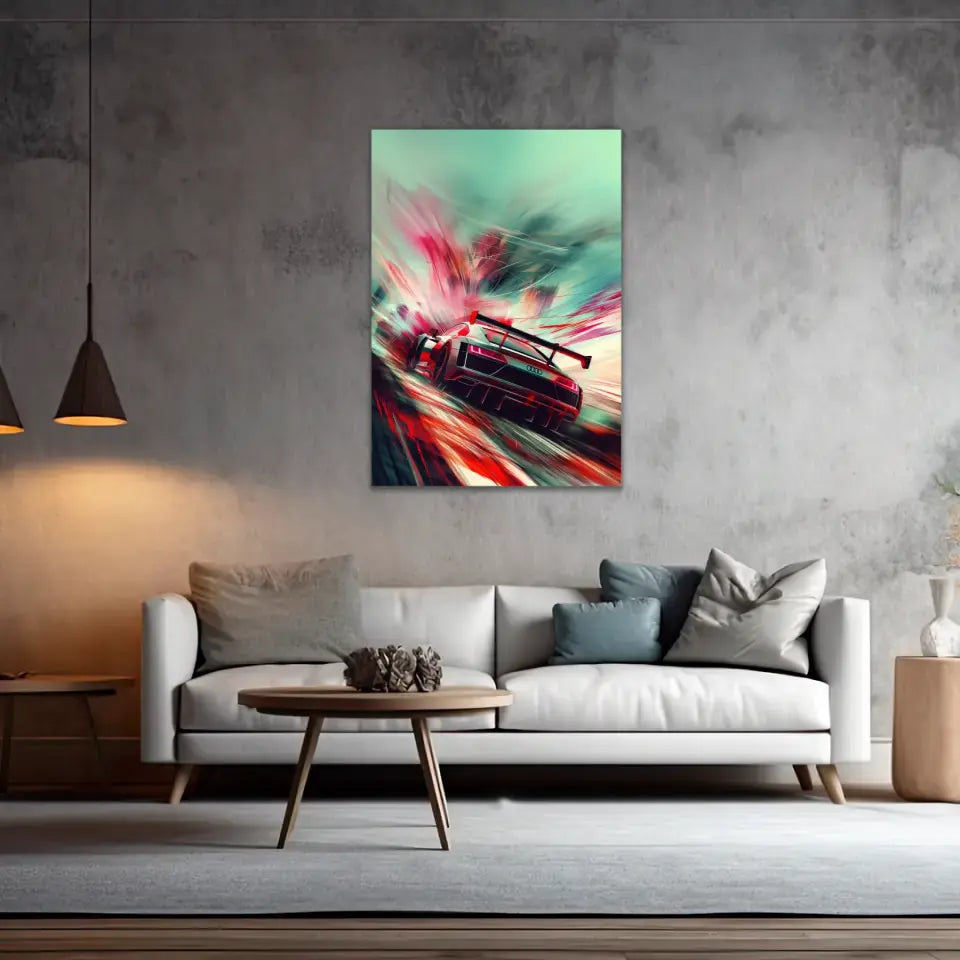 R8 GT3 Artwork #2 - Custom wall art