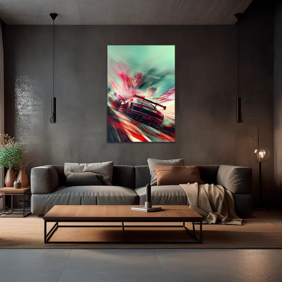 R8 GT3 Artwork #2 - Custom wall art