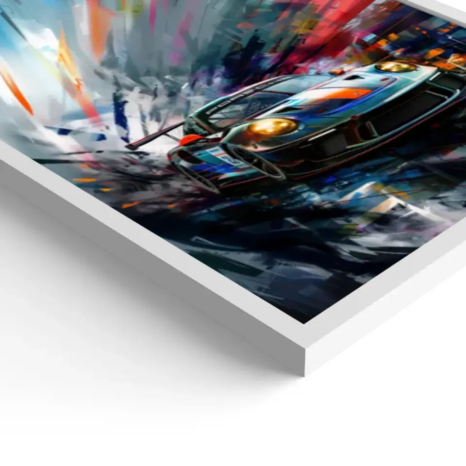 911 GT3 R Artwork #1 - Custom wall art