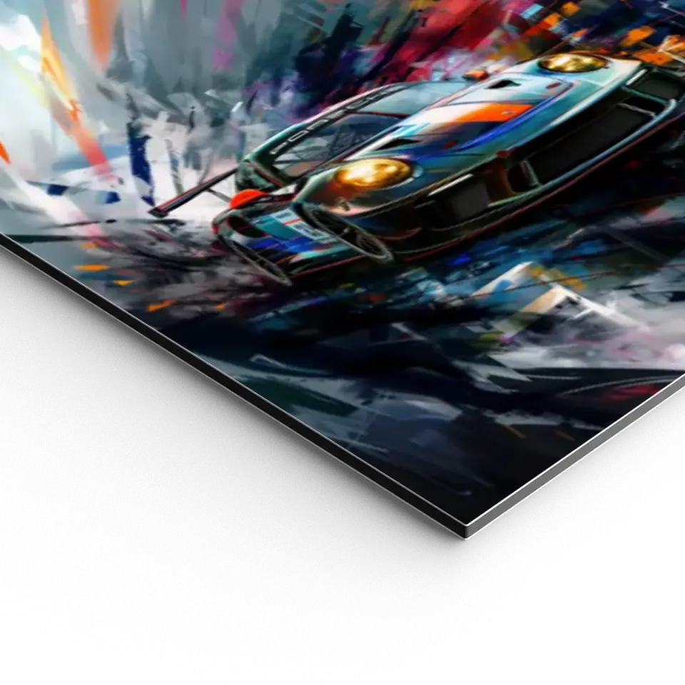 911 GT3 R Artwork #1 - Custom wall art