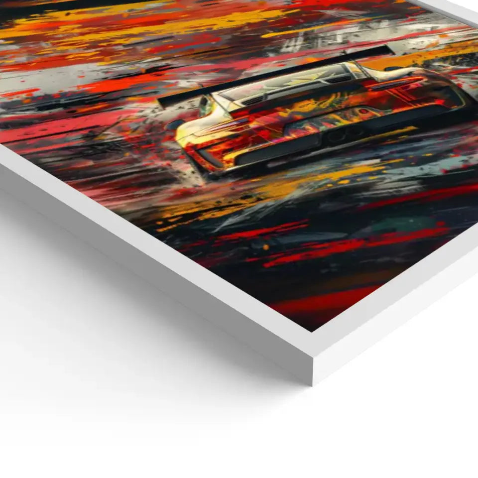 911 GT3 R Artwork #2 - Quadro personalizzato