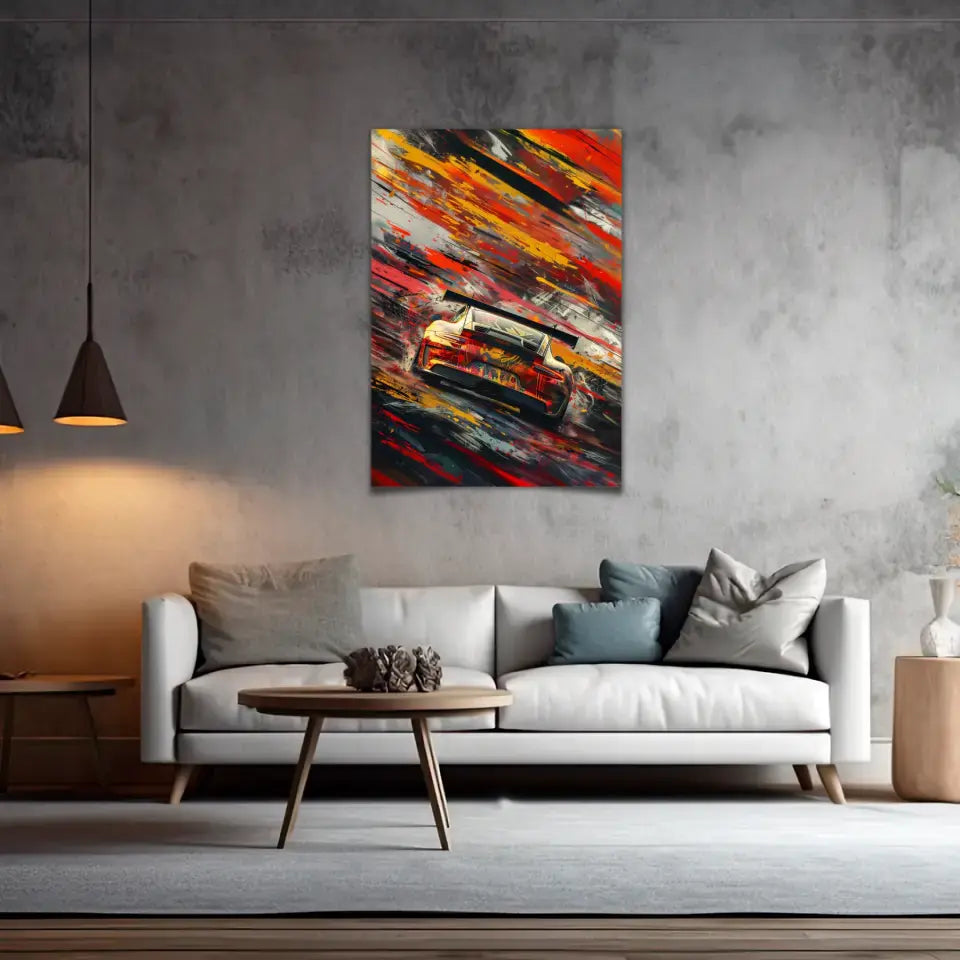 911 GT3 R Artwork #2 - Custom wall art