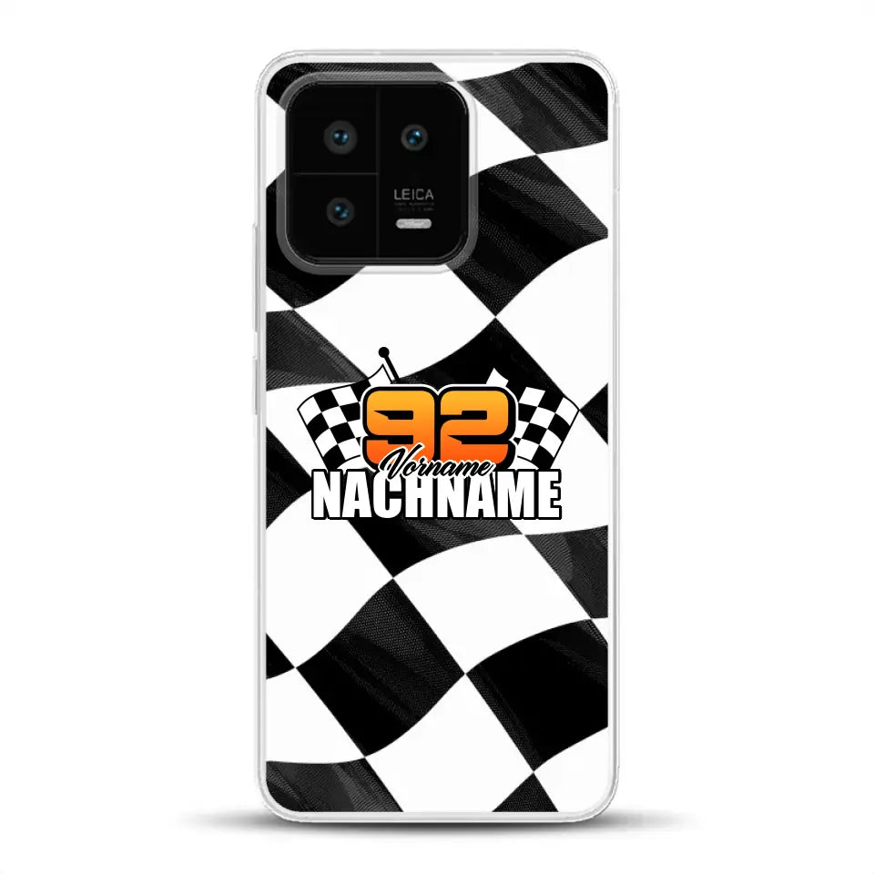 Checkered #1 - Custodia per cellulare personalizzata per Xiaomi