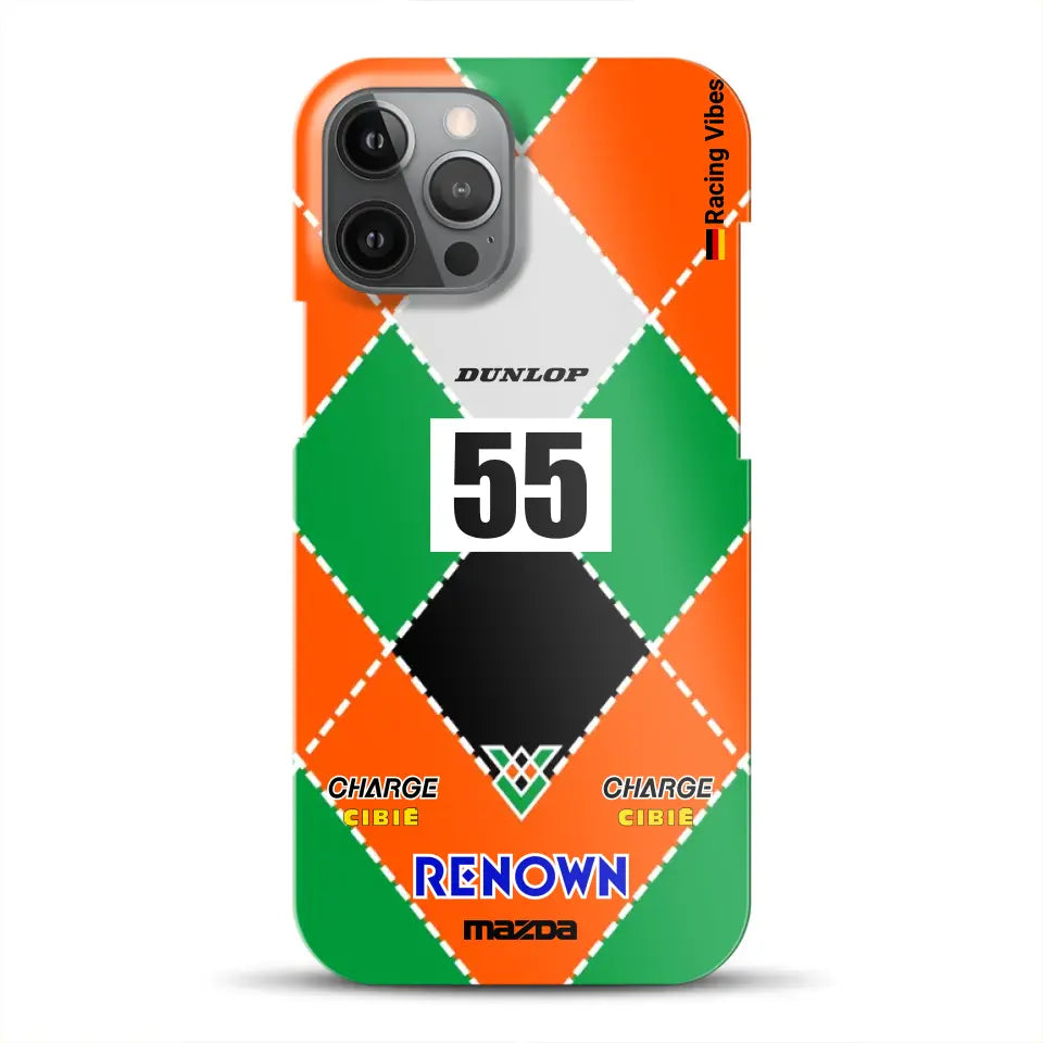 787B 1991 24h Sieger Livery - Individuelle Hardcase Hülle für iPhone