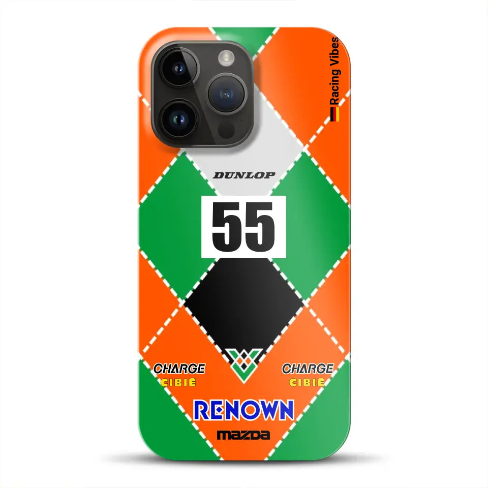 787B 1991 24h Sieger Livery - Individuelle Hardcase Hülle für iPhone