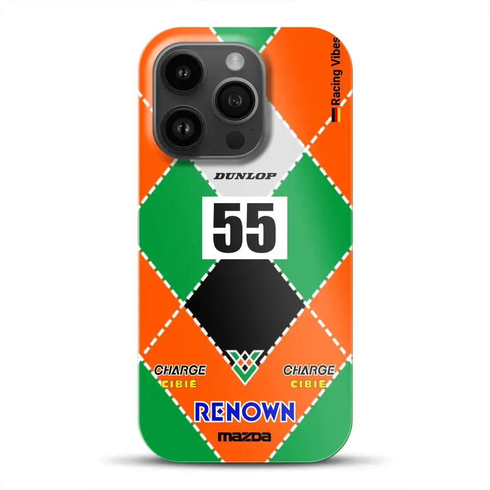 787B 1991 24h Sieger Livery - Individuelle Hardcase Hülle für iPhone