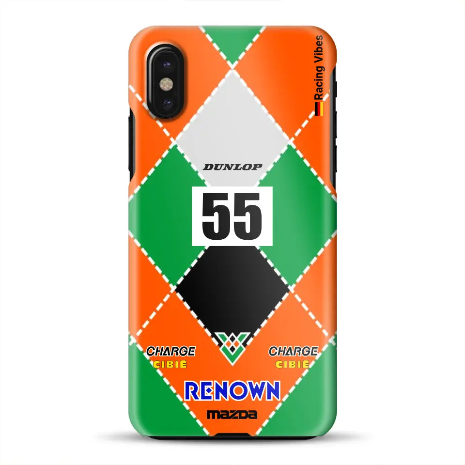 787B 1991 24h Sieger Livery - Individuelle Hardcase Hülle für iPhone