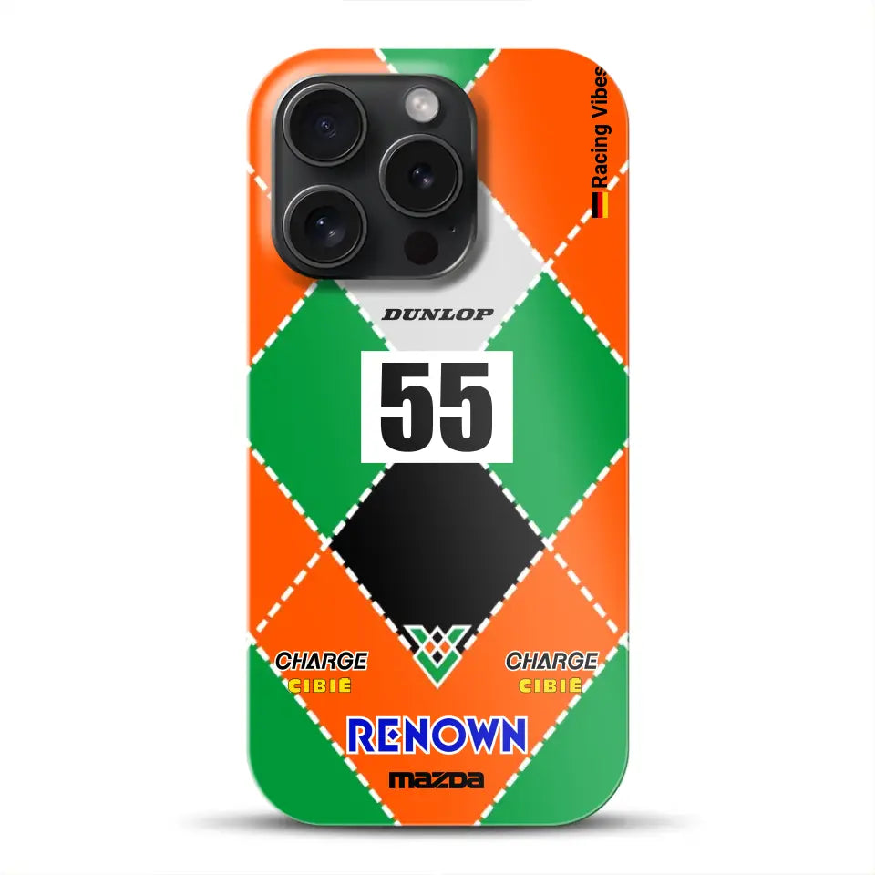 787B 1991 24h Sieger Livery - Individuelle Hardcase Hülle für iPhone