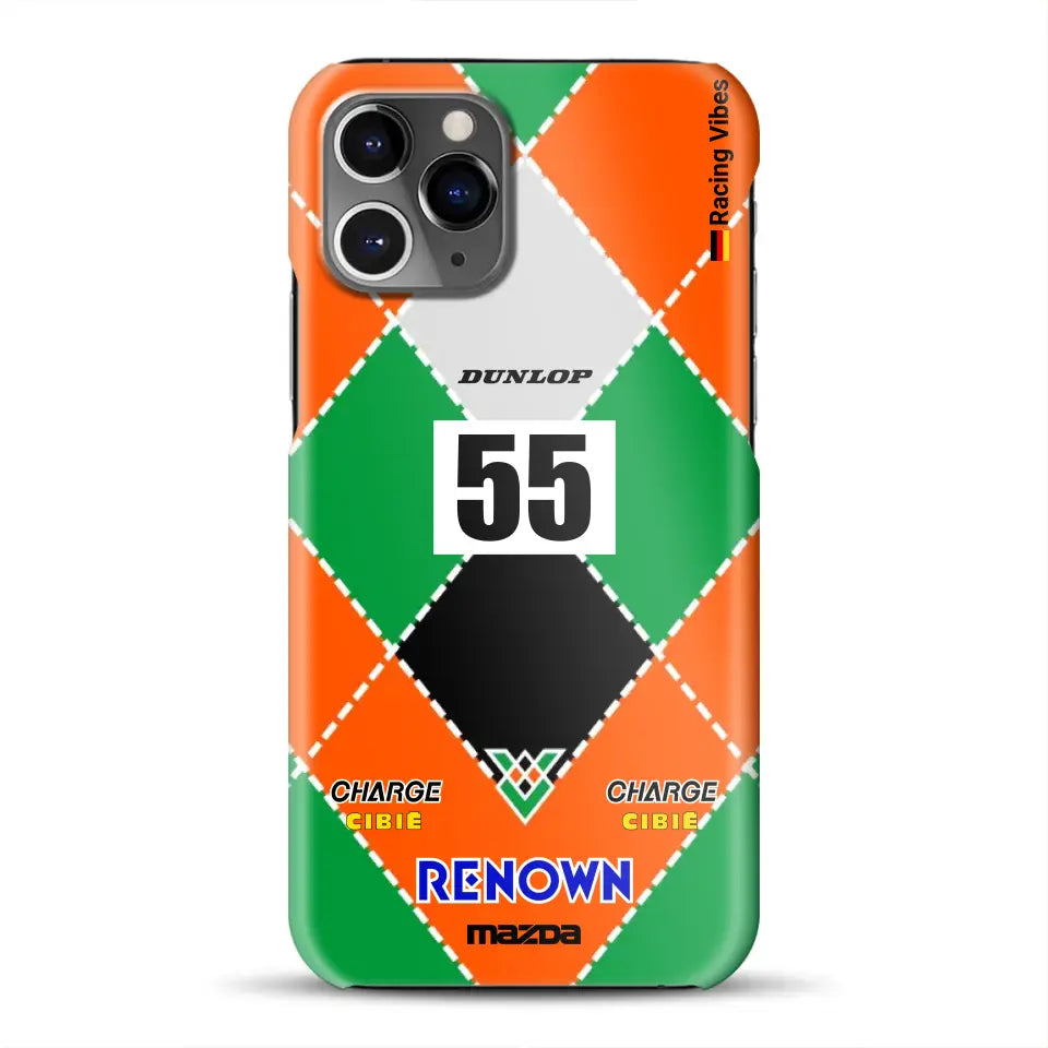787B 1991 24h Sieger Livery - Individuelle Hardcase Hülle für iPhone