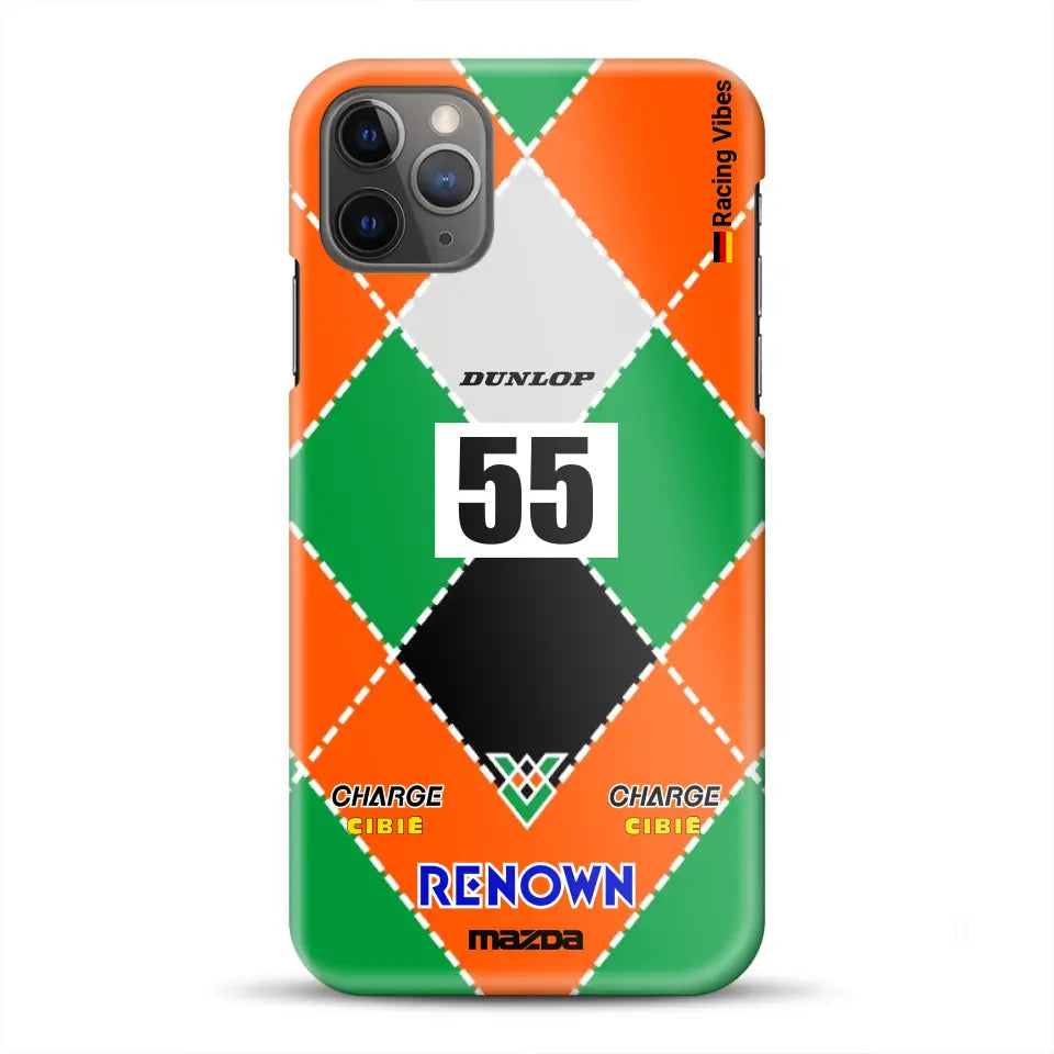 787B 1991 24h Sieger Livery - Individuelle Hardcase Hülle für iPhone