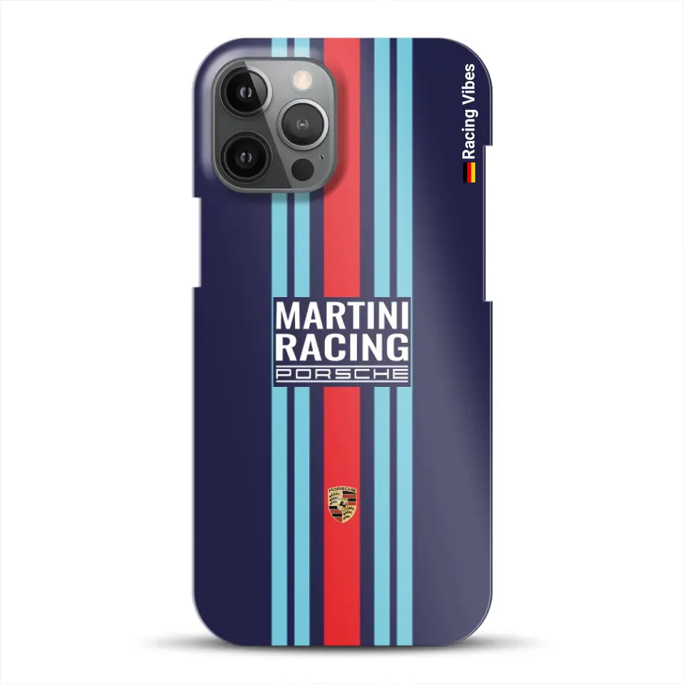 Martini Porsche Livery #2 - Individuelle Hardcase Hülle für iPhone