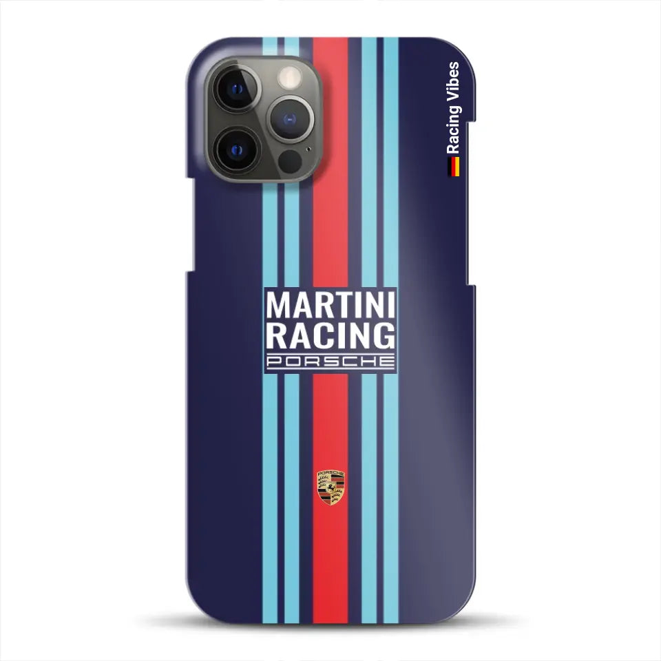 Martini Porsche Livery #2 - Individuelle Hardcase Hülle für iPhone