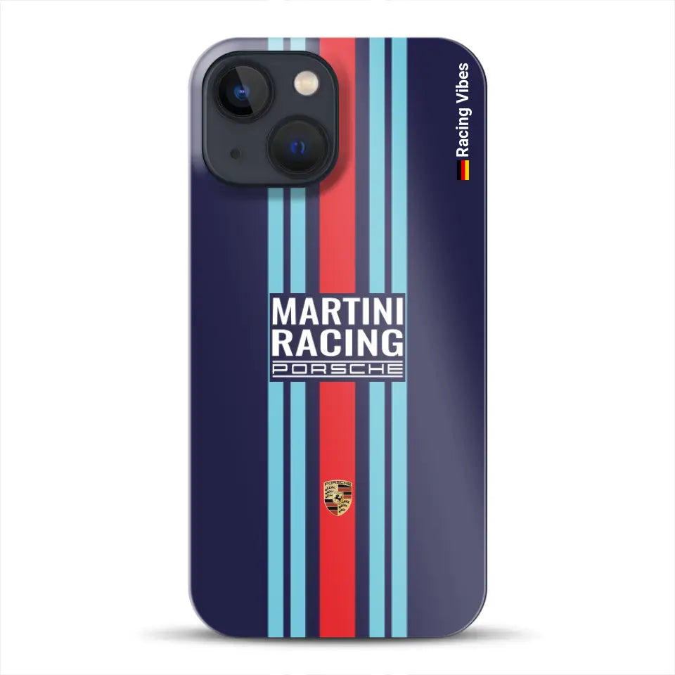 Martini Porsche Livery #2 - Individuelle Hardcase Hülle für iPhone