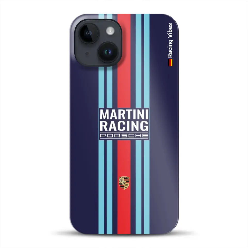 Martini Porsche Livery #2 - Individuelle Hardcase Hülle für iPhone