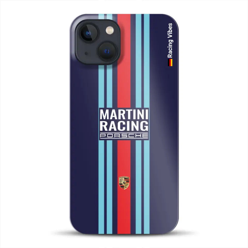 Martini Porsche Livery #2 - Individuelle Hardcase Hülle für iPhone
