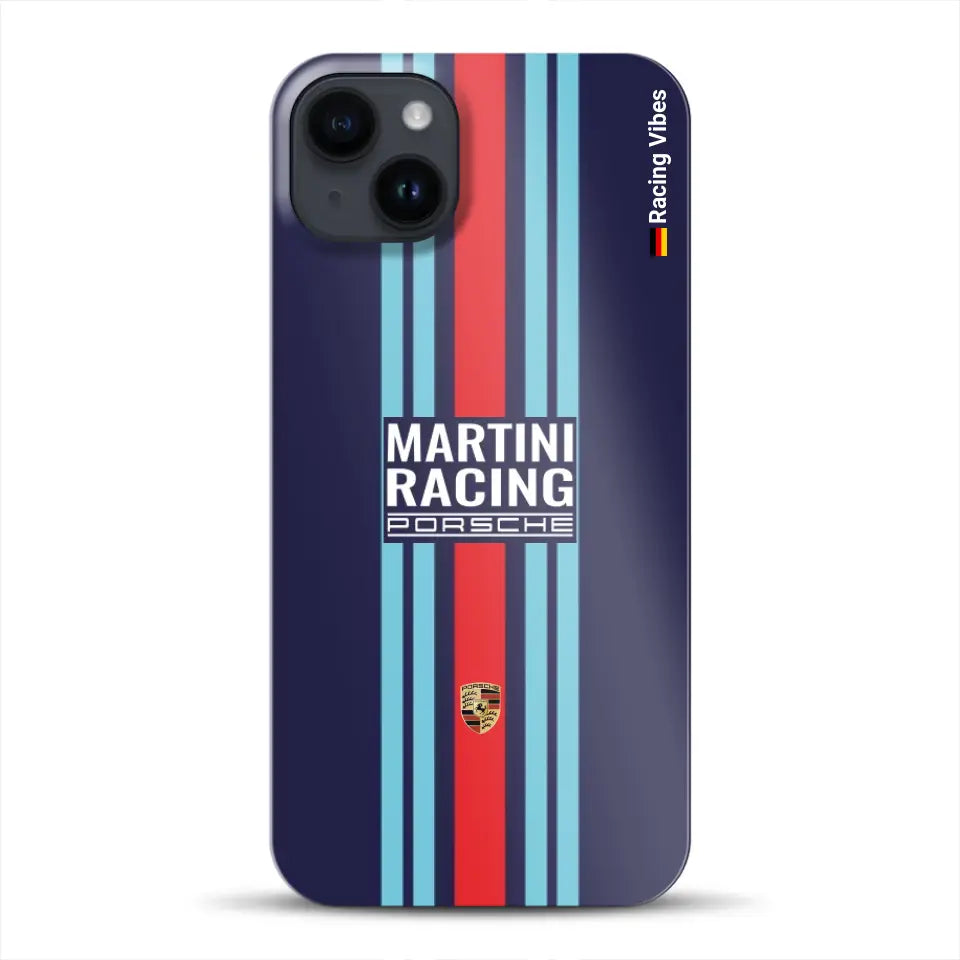 Martini Porsche Livery #2 - Individuelle Hardcase Hülle für iPhone
