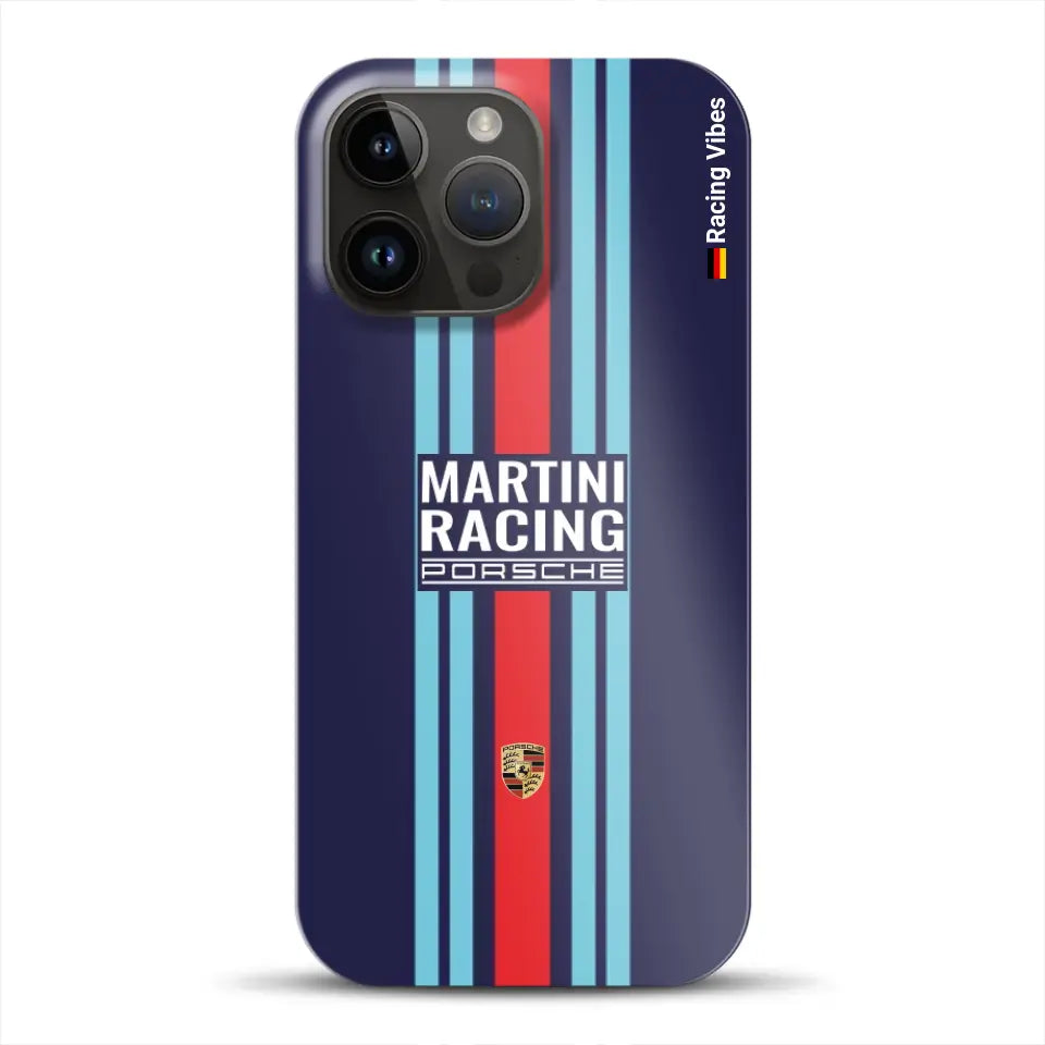 Martini Porsche Livery #2 - Individuelle Hardcase Hülle für iPhone